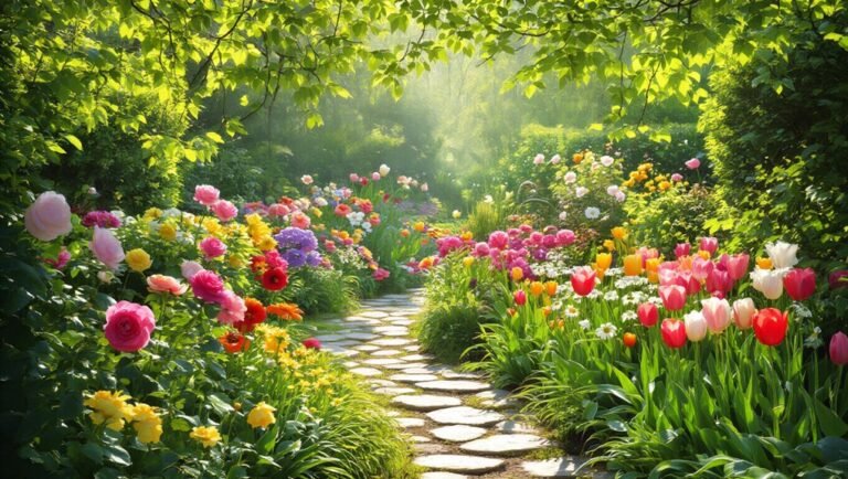 beautiful flower garden tips