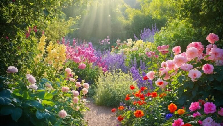 beautiful garden color schemes