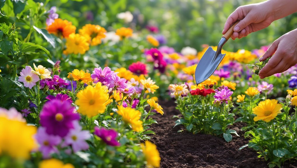 choosing flowers for gardens