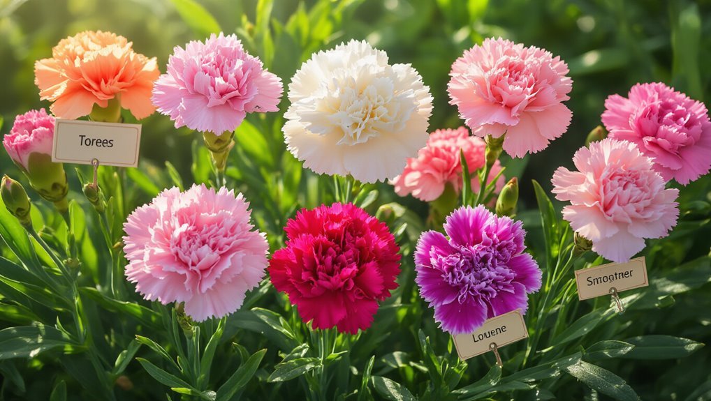 choosing healthy carnation varieties