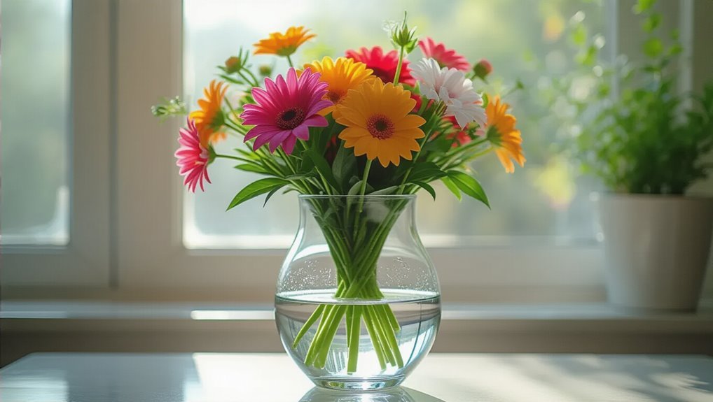 clean vases promote longevity