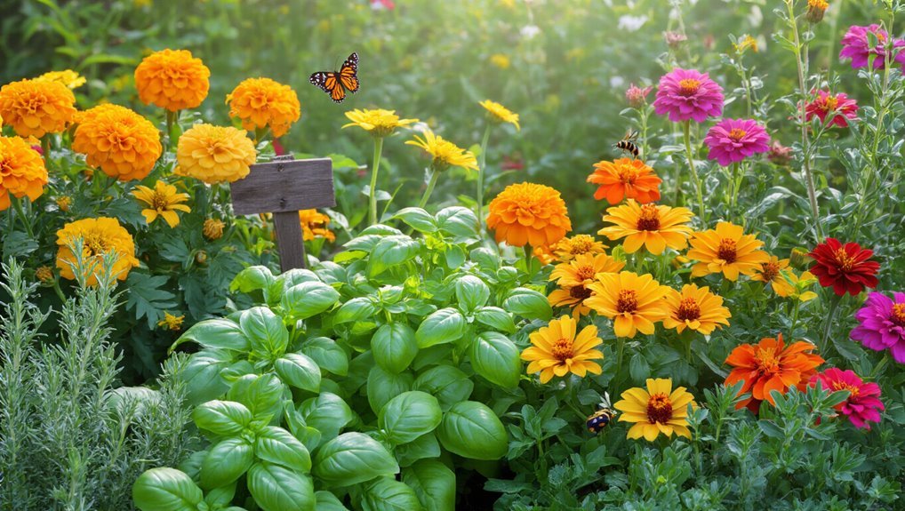 companion planting enhances growth