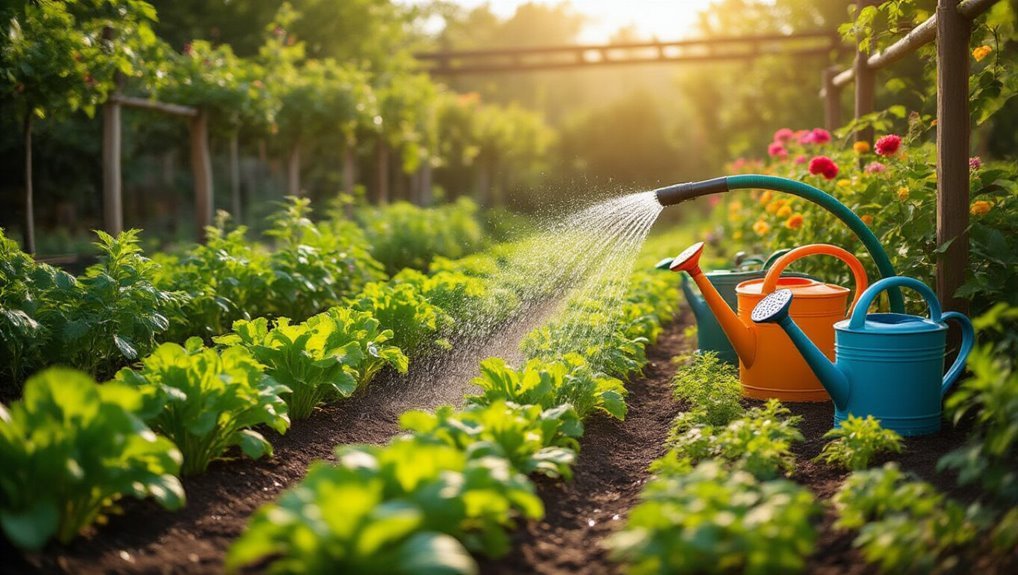 consistent deep watering strategy