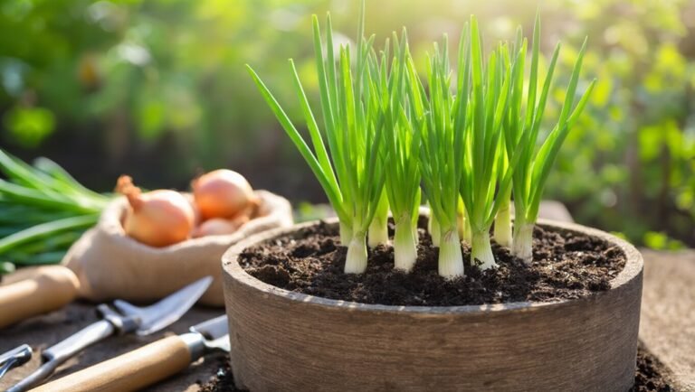 container onion cultivation tips
