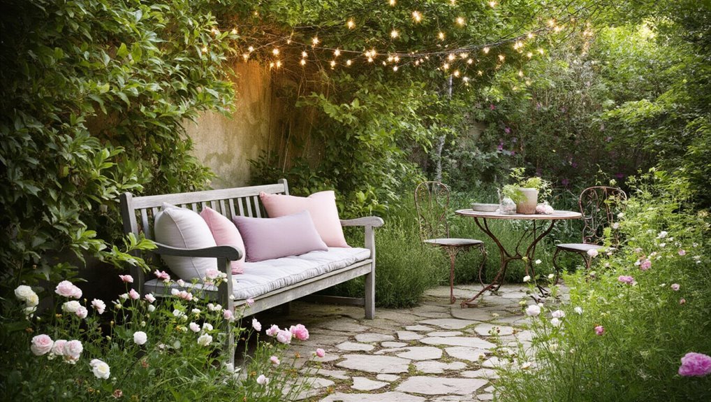 cozy outdoor seating areas