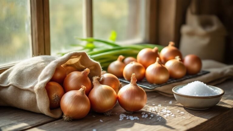 curing onions for preservation