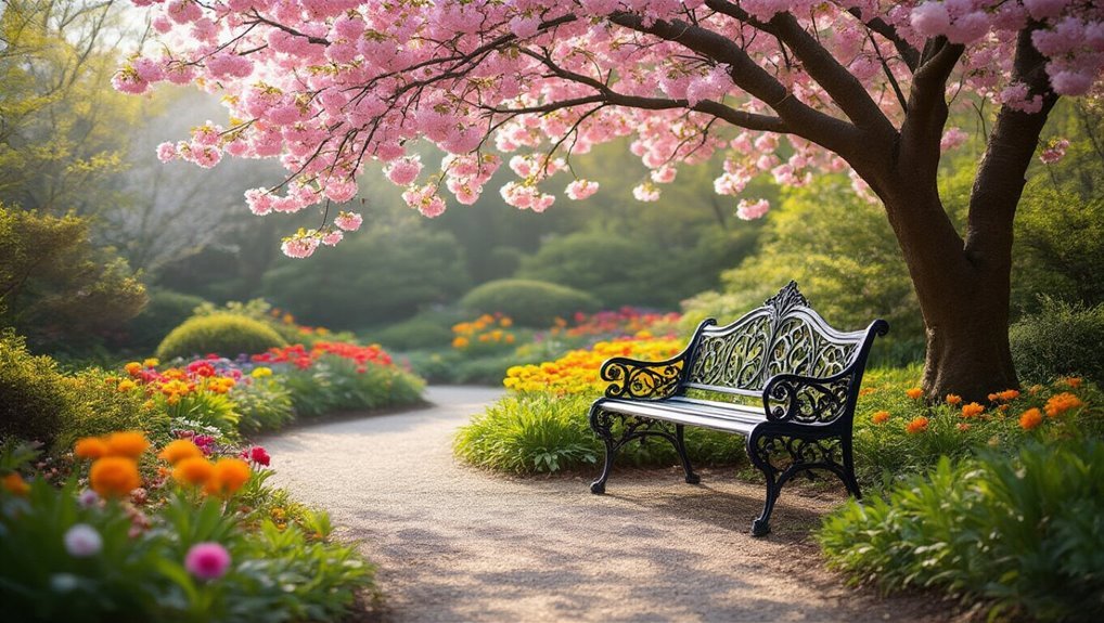 diverse focal points enhance gardens