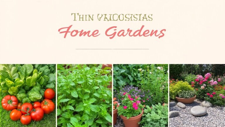 diverse home garden options