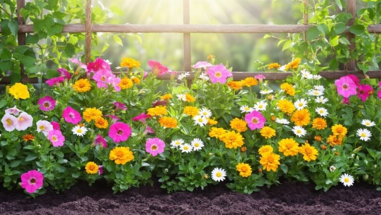 easy flower garden tips