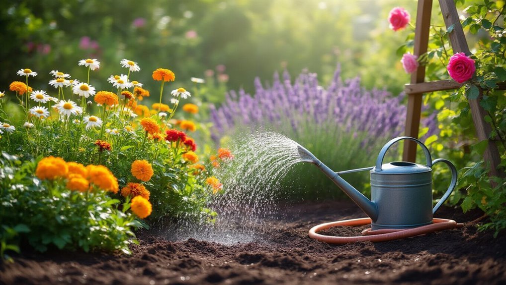 effective flower watering techniques