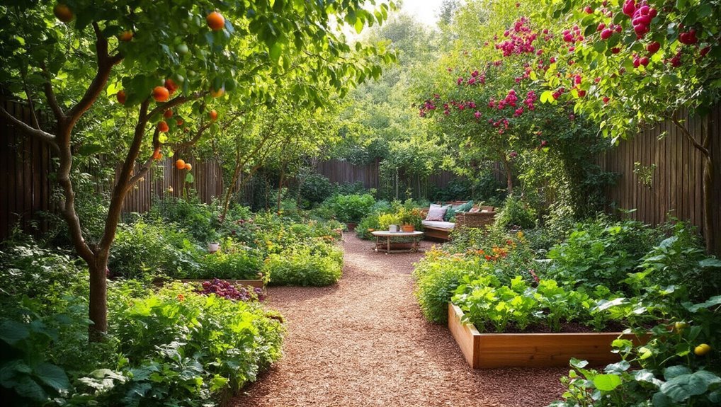 effective food forest layout