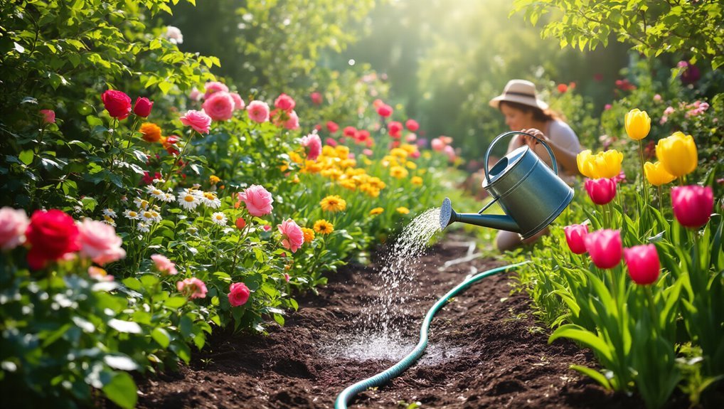 effective watering for blooms