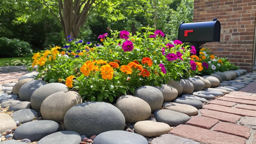 enhance flower bed structure