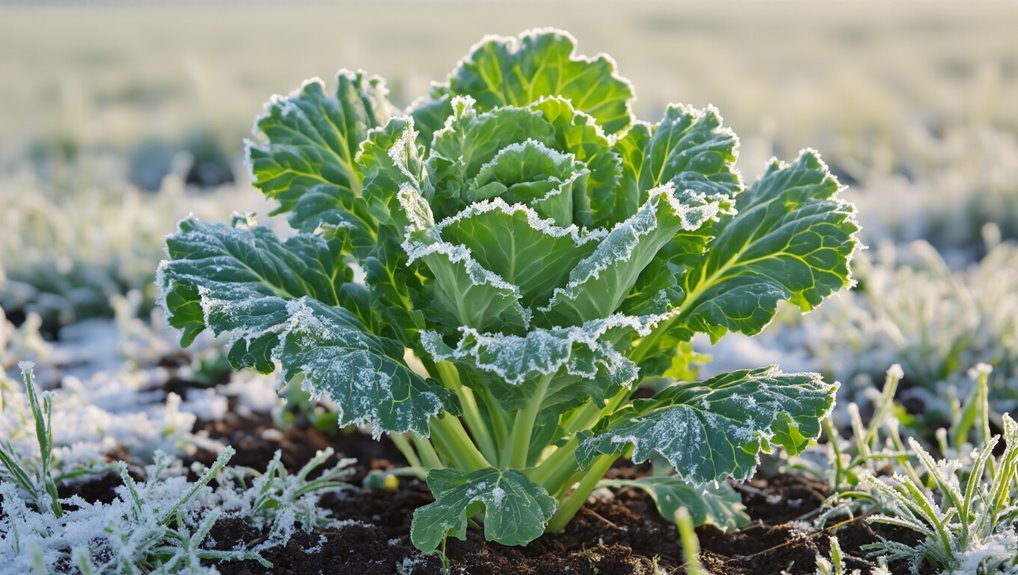 frost enhances kale flavor