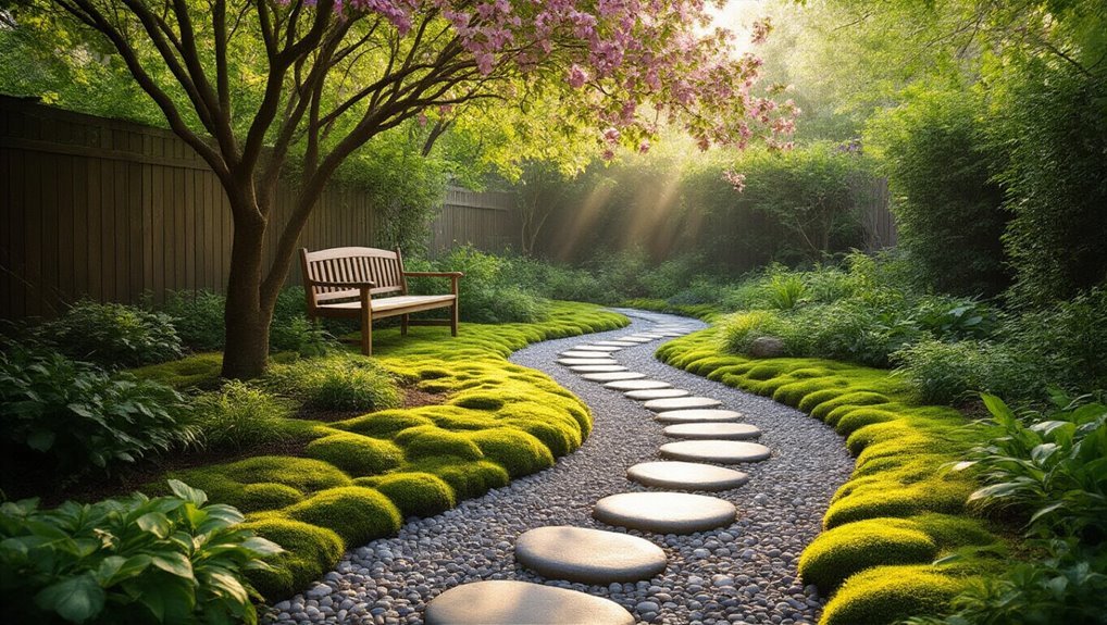 garden path layout planning