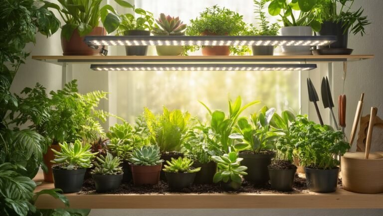 indoor gardening with lights