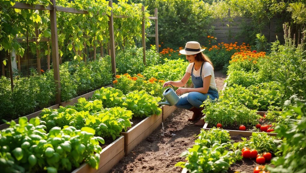 ongoing care and harvesting