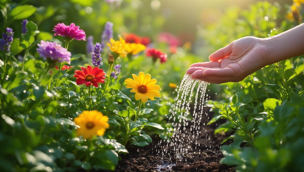 optimal flower watering techniques