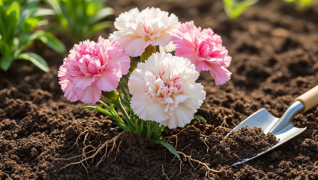 optimal soil for carnations