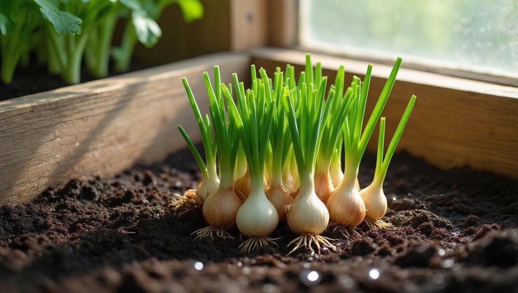 plant onion scraps properly