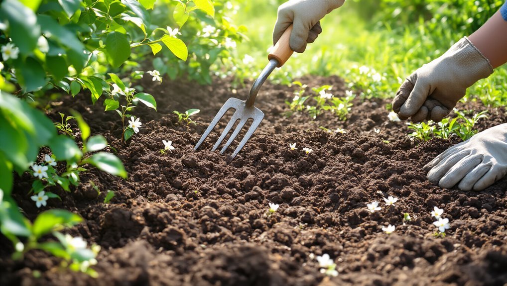 prepare soil for jasmine
