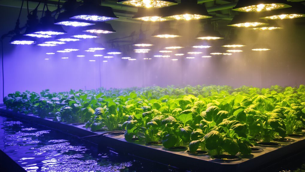 proper grow light positioning