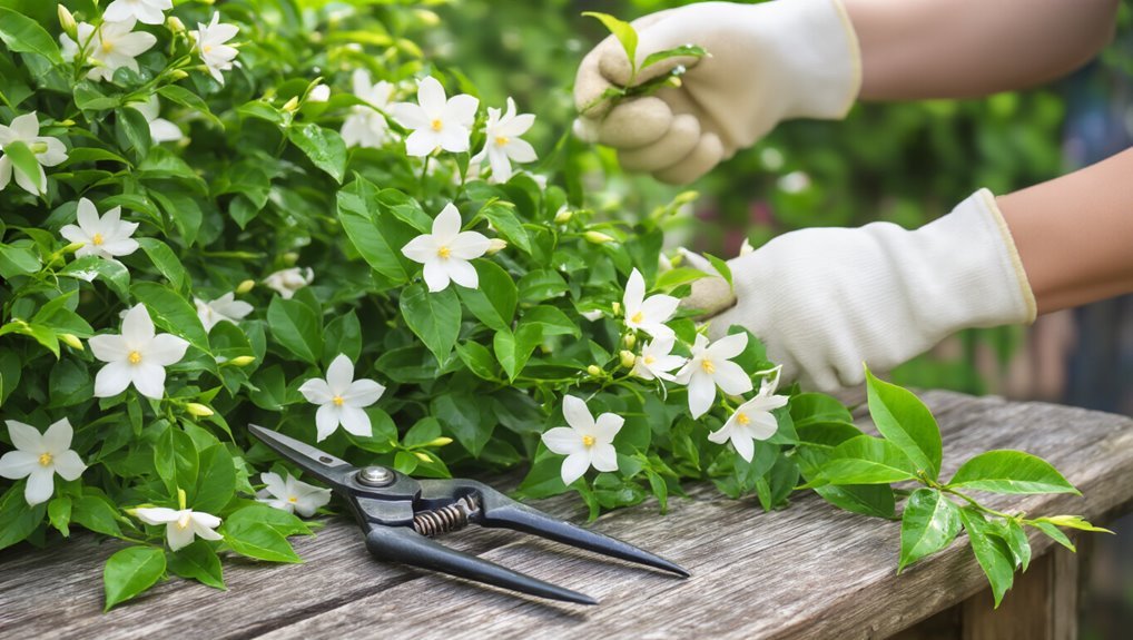 prune jasmine for healthy growth