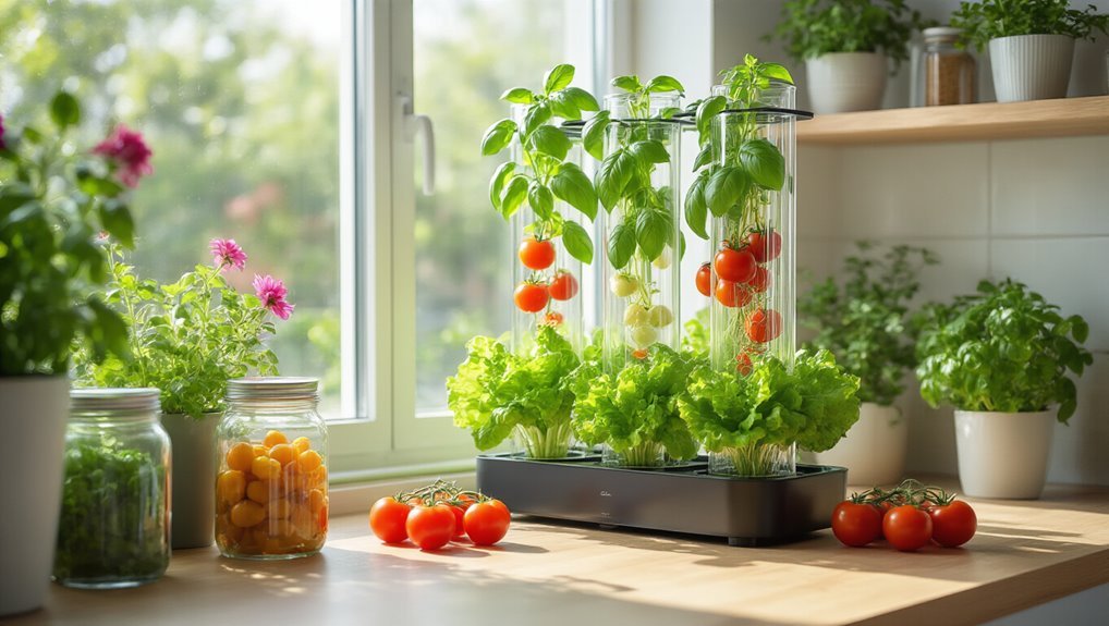 soil less indoor gardening solution
