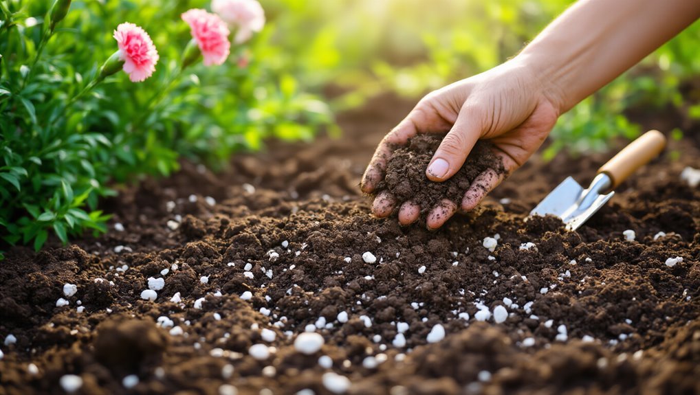 soil preparation for carnations
