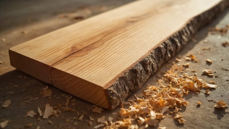 spade cut natural edge technique
