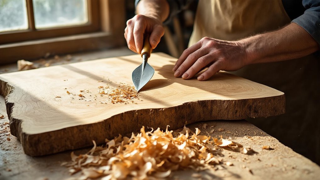 spade cut technique for edging