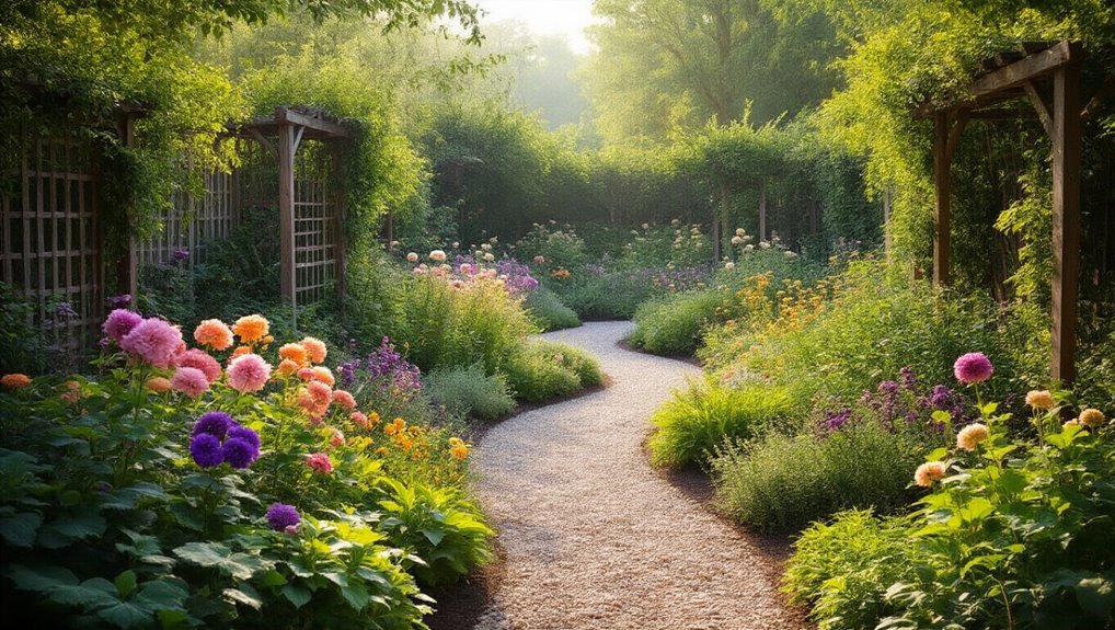 thoughtful garden layout planning
