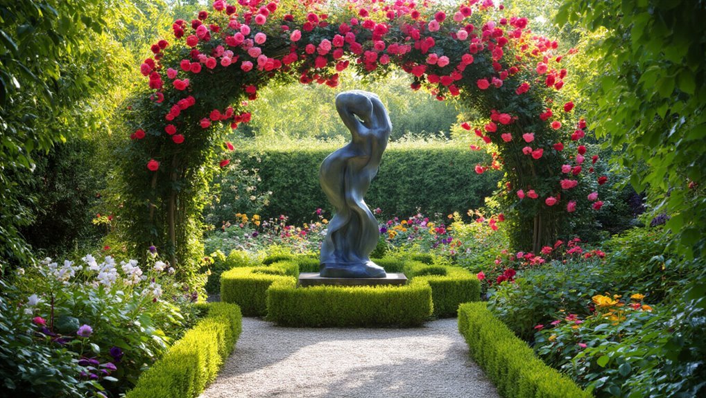 transformative garden focal points