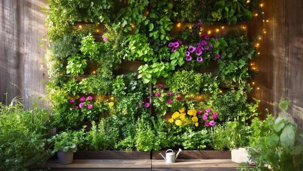 vertical gardening wall solutions