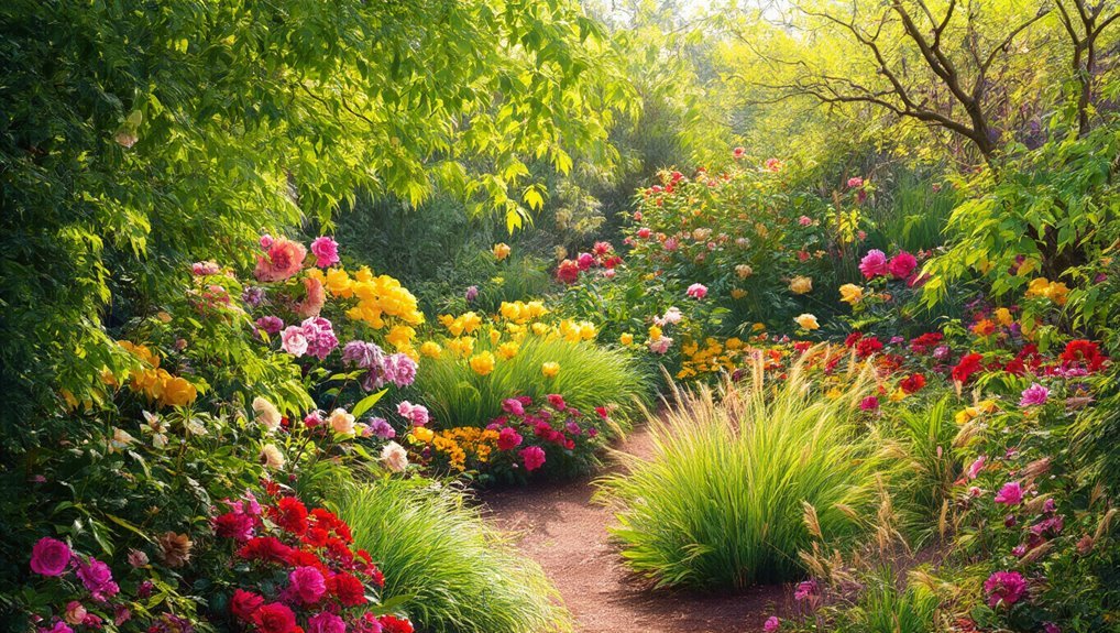 vibrant colors rich textures