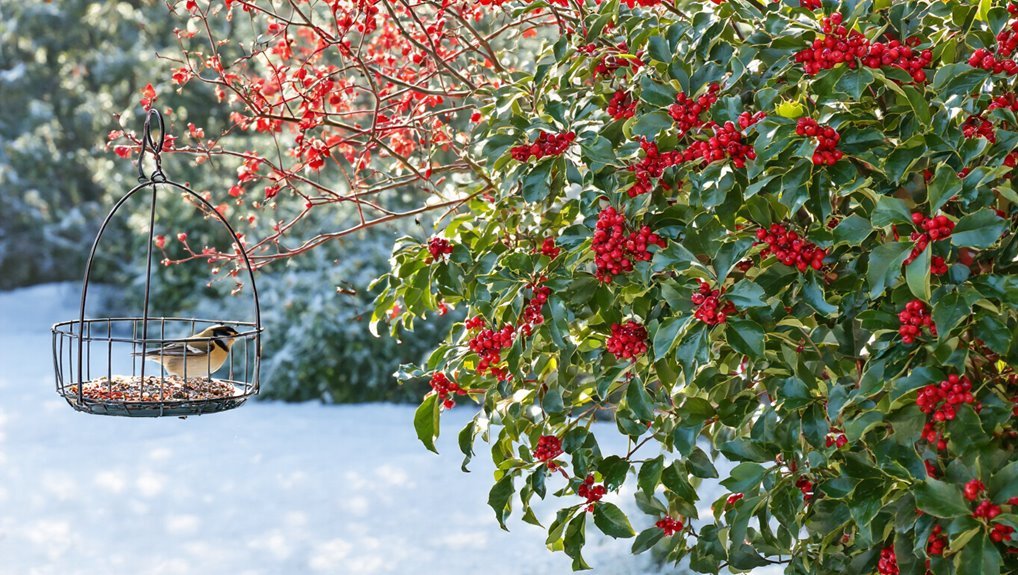 winter garden plant selection