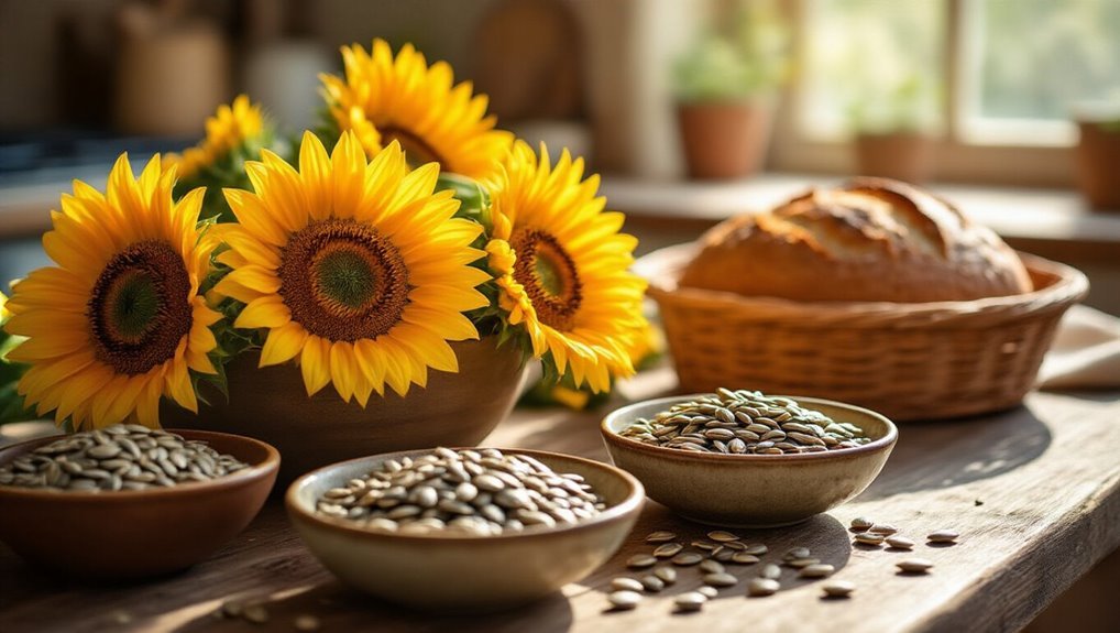 bake sunflower seed bread