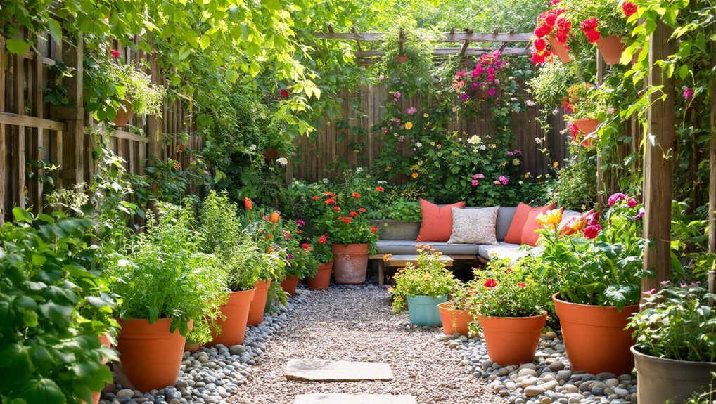 container gardening for small spaces