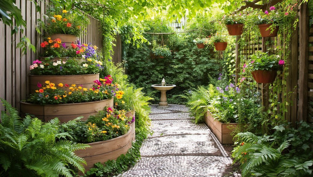 creative garden plant arrangements