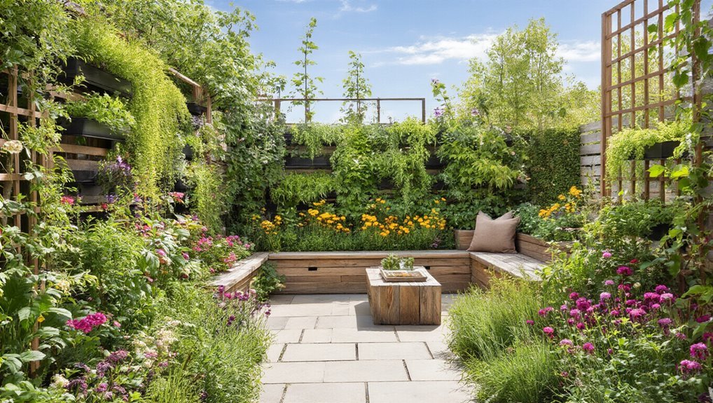 diy space saving garden furniture