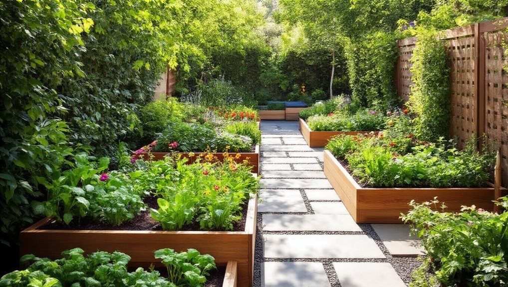 efficient garden layout design