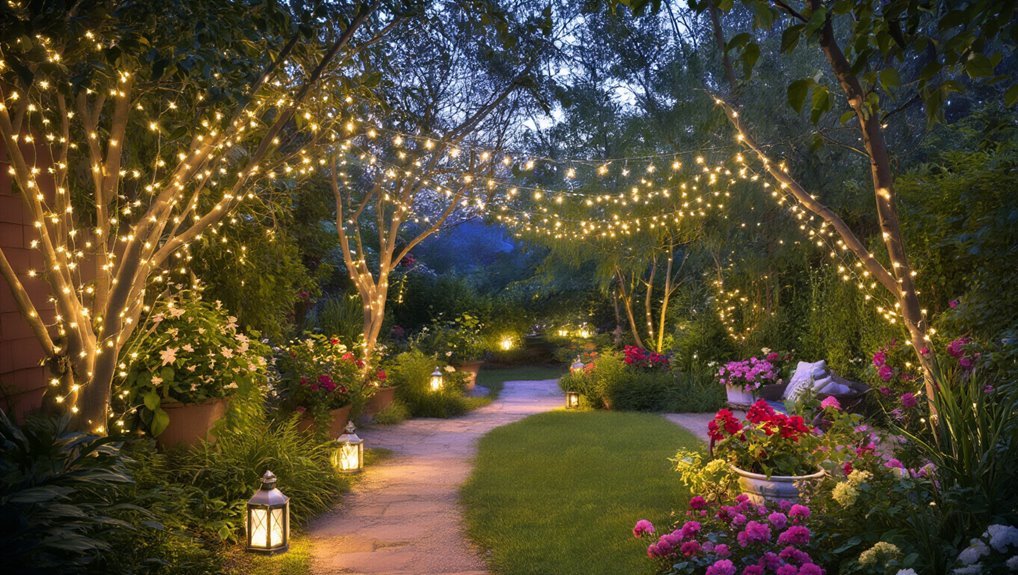 enchanting garden lighting ideas