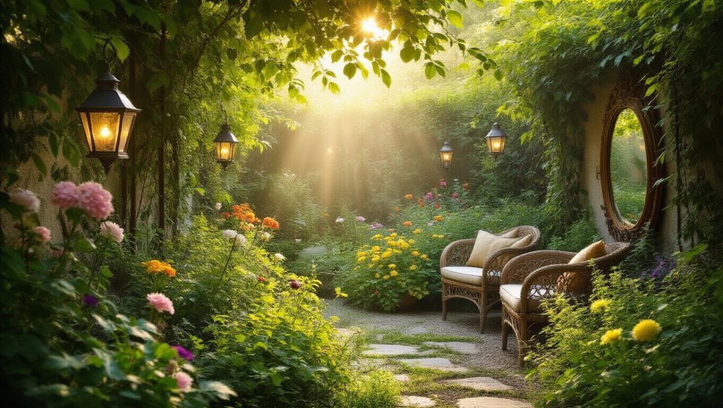 enchanting garden lighting options