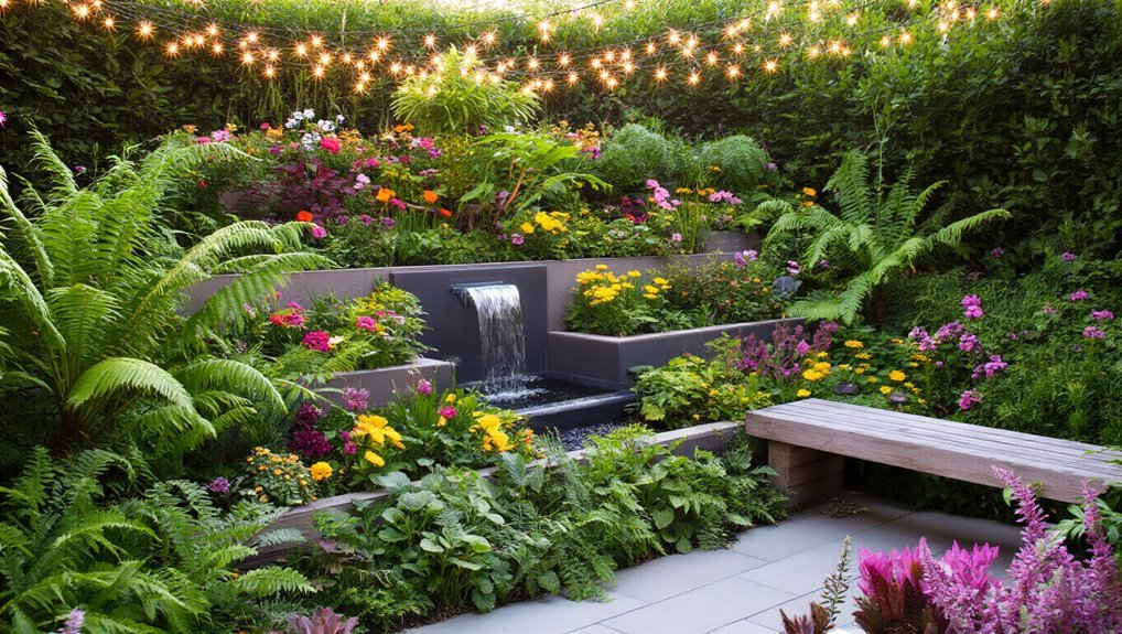 enhancing gardens with water features