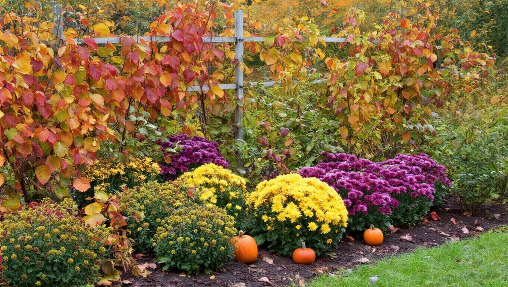 fall garden plant selection