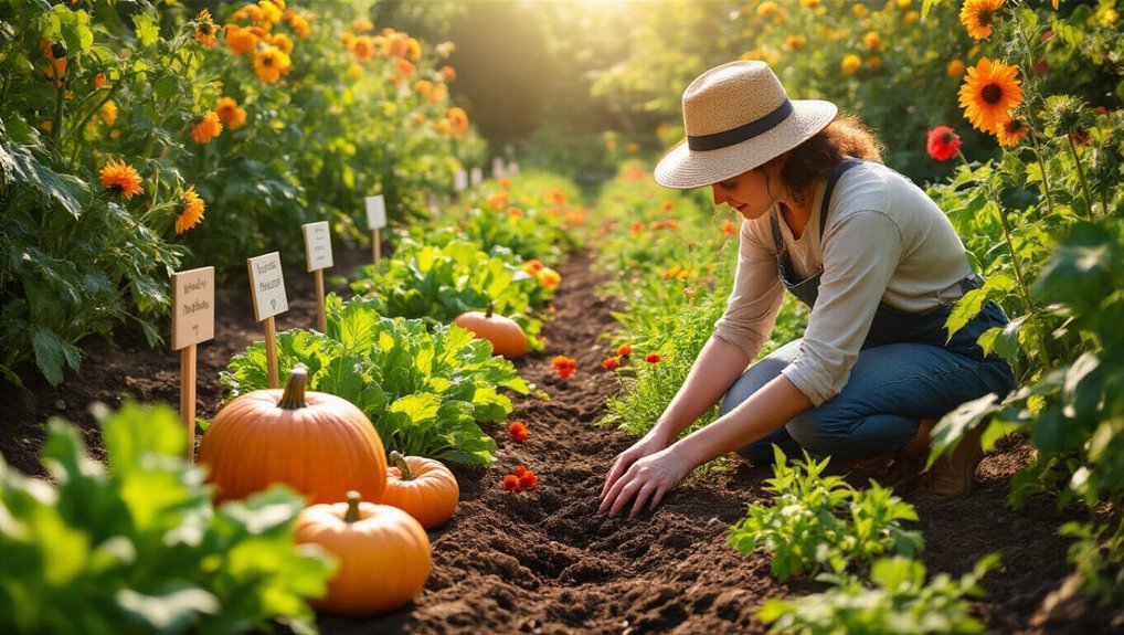 fall garden planting techniques