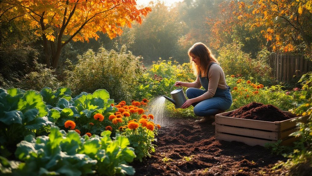 fall watering and fertilizing