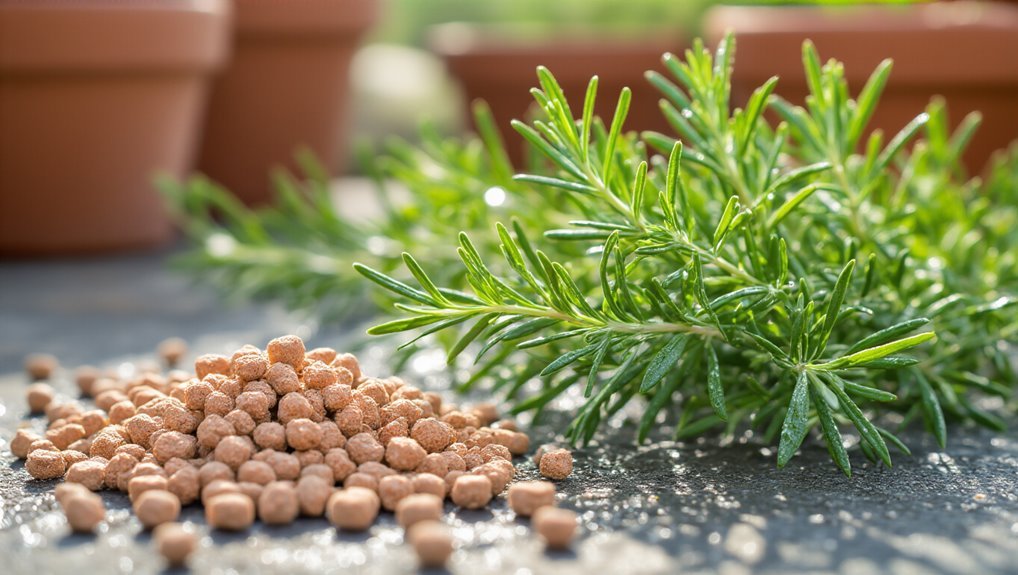fertilize rosemary for growth