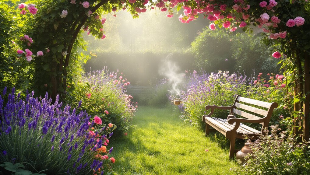 fragrant flowers enhance relaxation