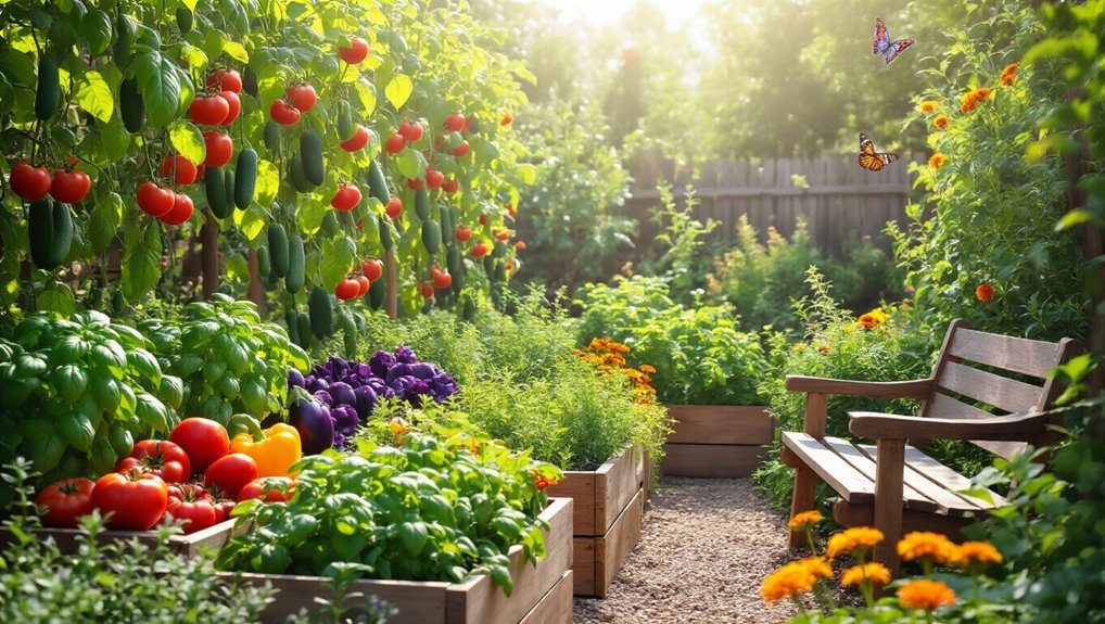 grow edible vegetables easily